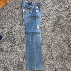 Petrol jeans